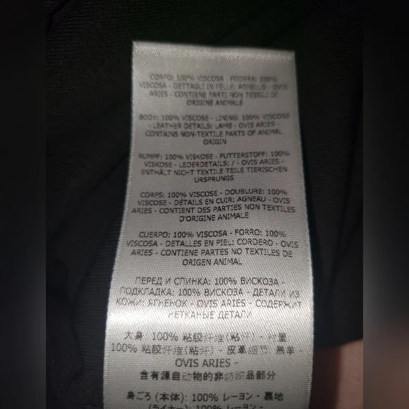 Tom Ford  Gucci 100% viscose 100% lambskin leather Black razor tank top  Bow 40 - Picture 15 of 16